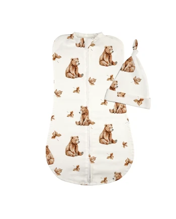 Otulacz dla noworodka Little Hug Niedźwiadki - 1-3mies. | Waldin