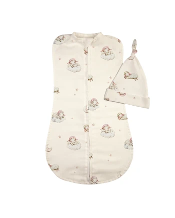 Otulacz dla noworodka Little Hug Lullaby - 1-3mies. | Waldin